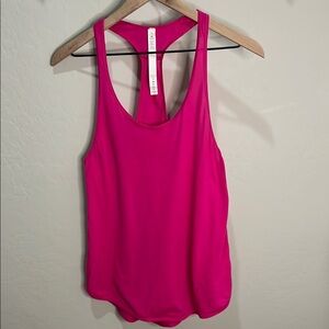 Lululemon Athletica Pink Sleeveless Swiftly Razorback Align Tank Top Shirt Yoga